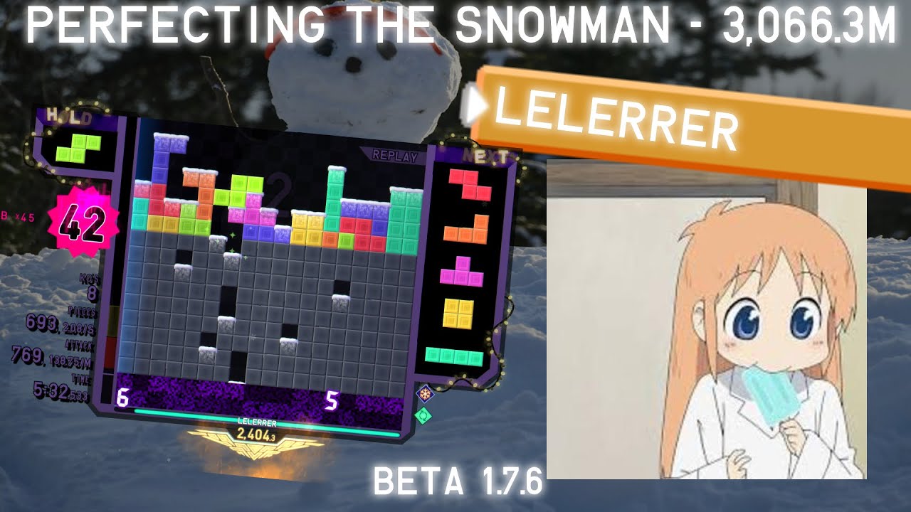 [QP2] Perfecting the Snowman, 3,066.3m by Lelerrer - World Record!