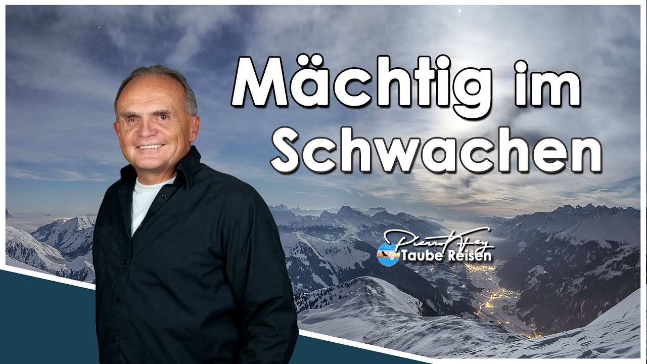 Pierrot Fey aus der 🇨🇭 I Mächtig im Schwachen (Pfingsten in Beatenberg)