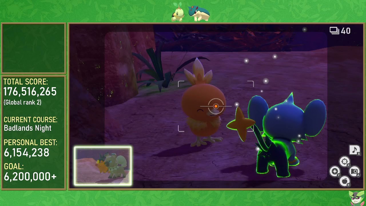 Badlands Night Course Score: 6,187,779 - New Pokemon Snap