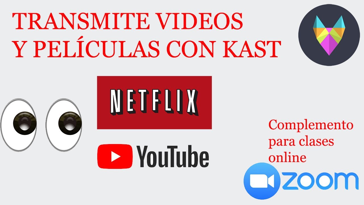 KAST: complemento de Zoom para transmitir videos en l&iacute;nea: pel&iacute;culas y videos