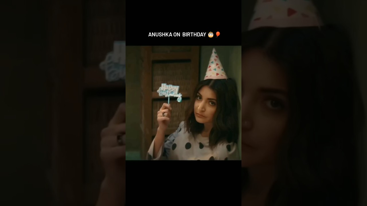 Anushka on Birthday 🎂❤️#viratkohli #anushkasharma #bollywood #shorts #birthday #trending