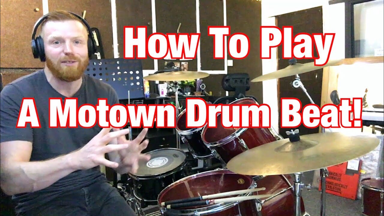 How To Play A Motown Drum Beat!