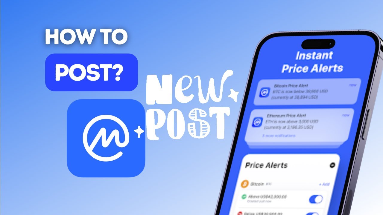 How to post on CoinMarketCap?