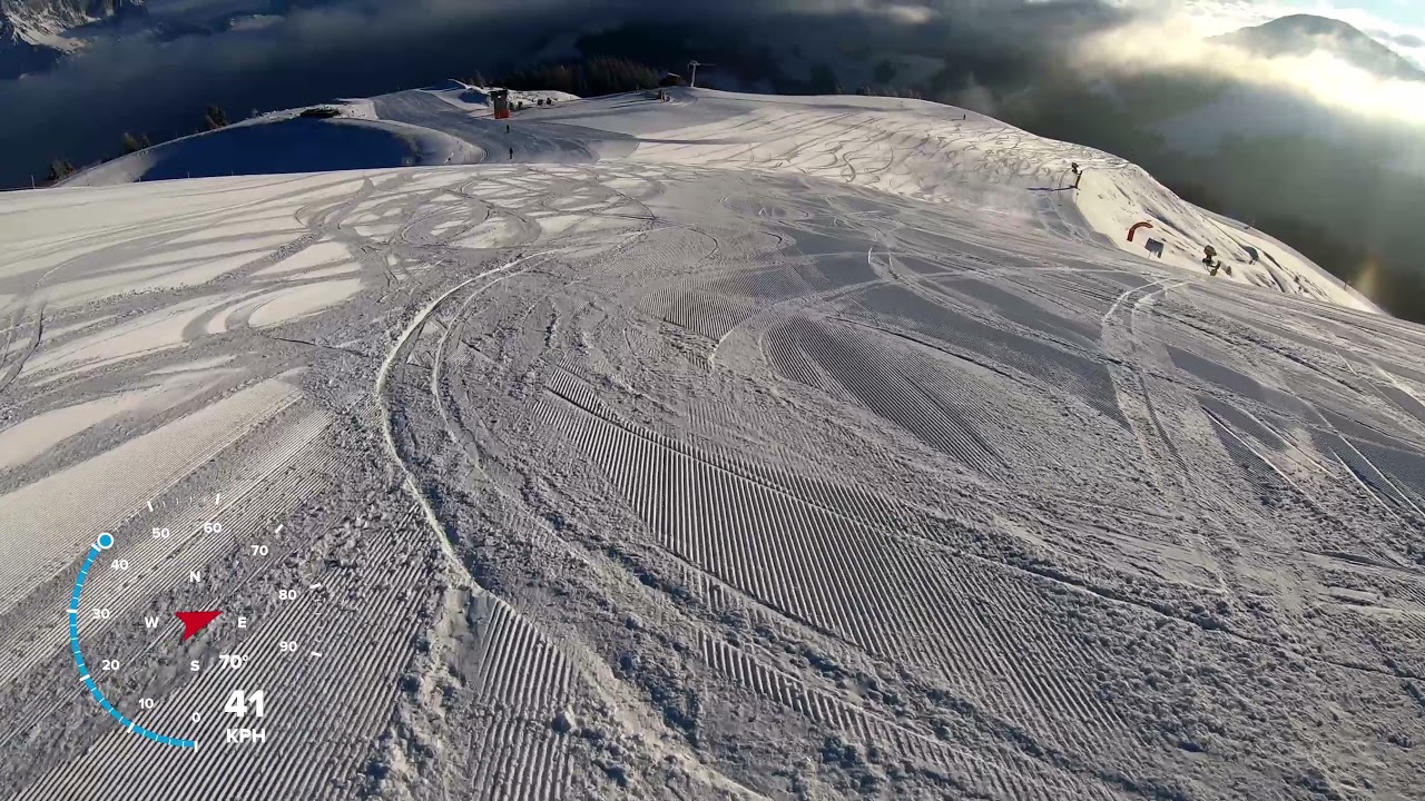 Skiwelt Ellmau Talabfahrt wintersport 2022 snowboard #burton #skiwelt