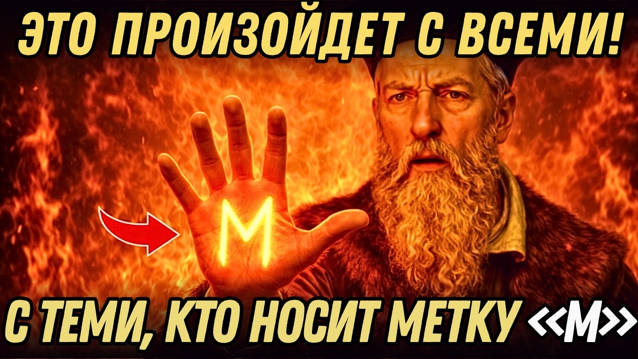 Видите букву «М» на своей ладони? Вот что Нострадамус НИКОГДА не хотел раскрыть