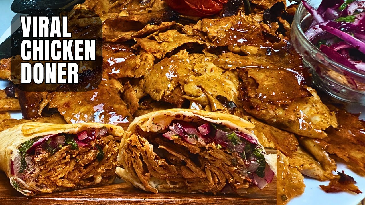 Homemade Chicken Doner Kebab Recipe (Authentic Turkish) | Better Than Takeout!