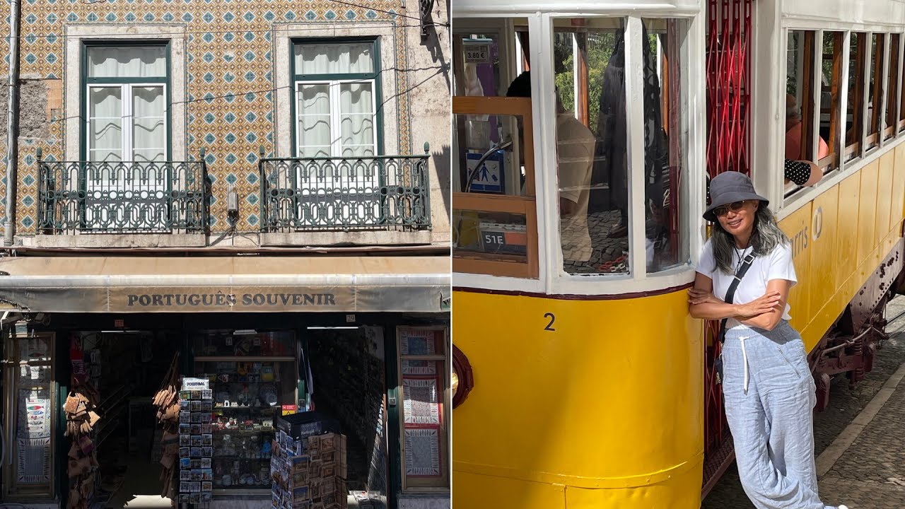 Touring Lisbon by Hop-On Hop-Off Bus and Funicular  -  Back to Portugal Part 26