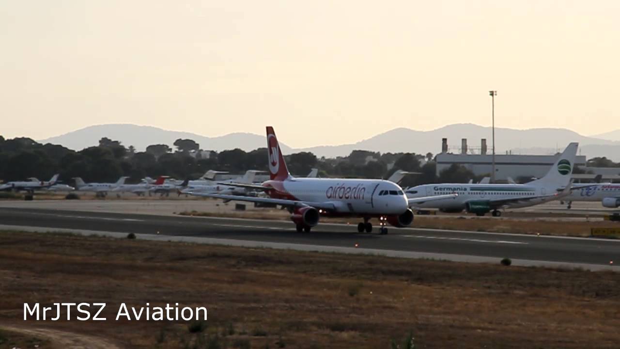 Airbus A320-216 Air Berlin [D-ABZK] takeoff Palma de Mallorca (PMI/LEPA)