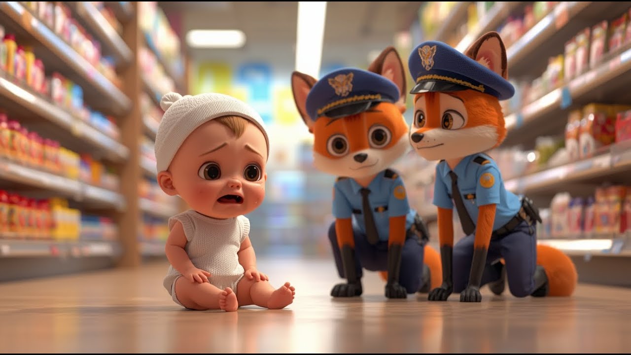 Lost Baby in the Supermarket 🛒👶 | Safety Song for Kids + More Fun Nursery Rhymes