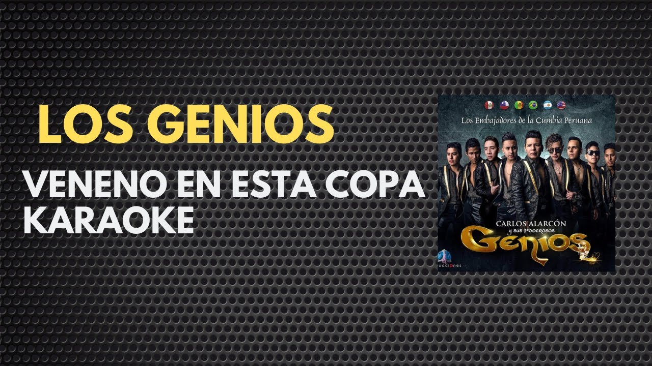 Veneno En Esta Copa LOS GENIOS Karaoke | CatitosGamer Official