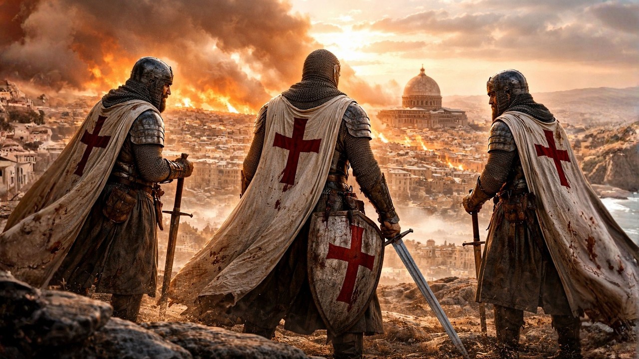 Co się stało z ostatnimi templariuszami po upadku Jerozolimy