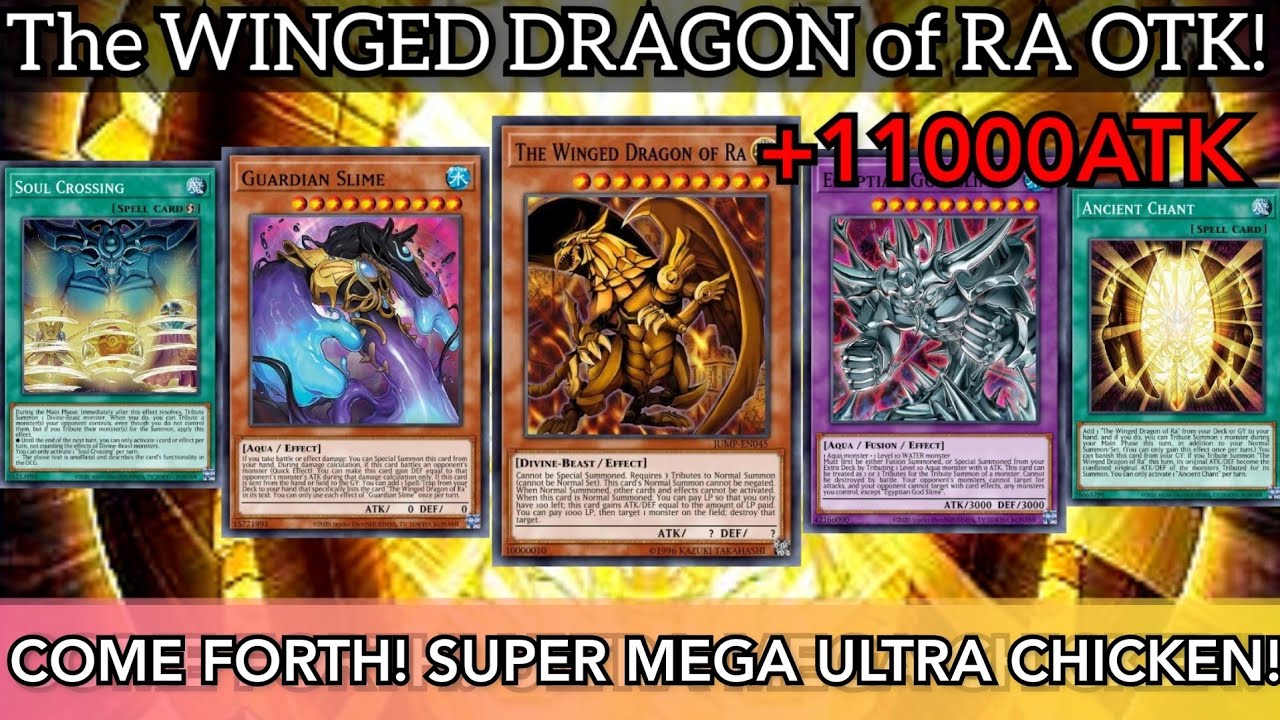 The WINGED DRAGON of RA OTK! This EGYPTIAN GOD SUPPORT is INSANE! [Yu-Gi-Oh! Master Duel]