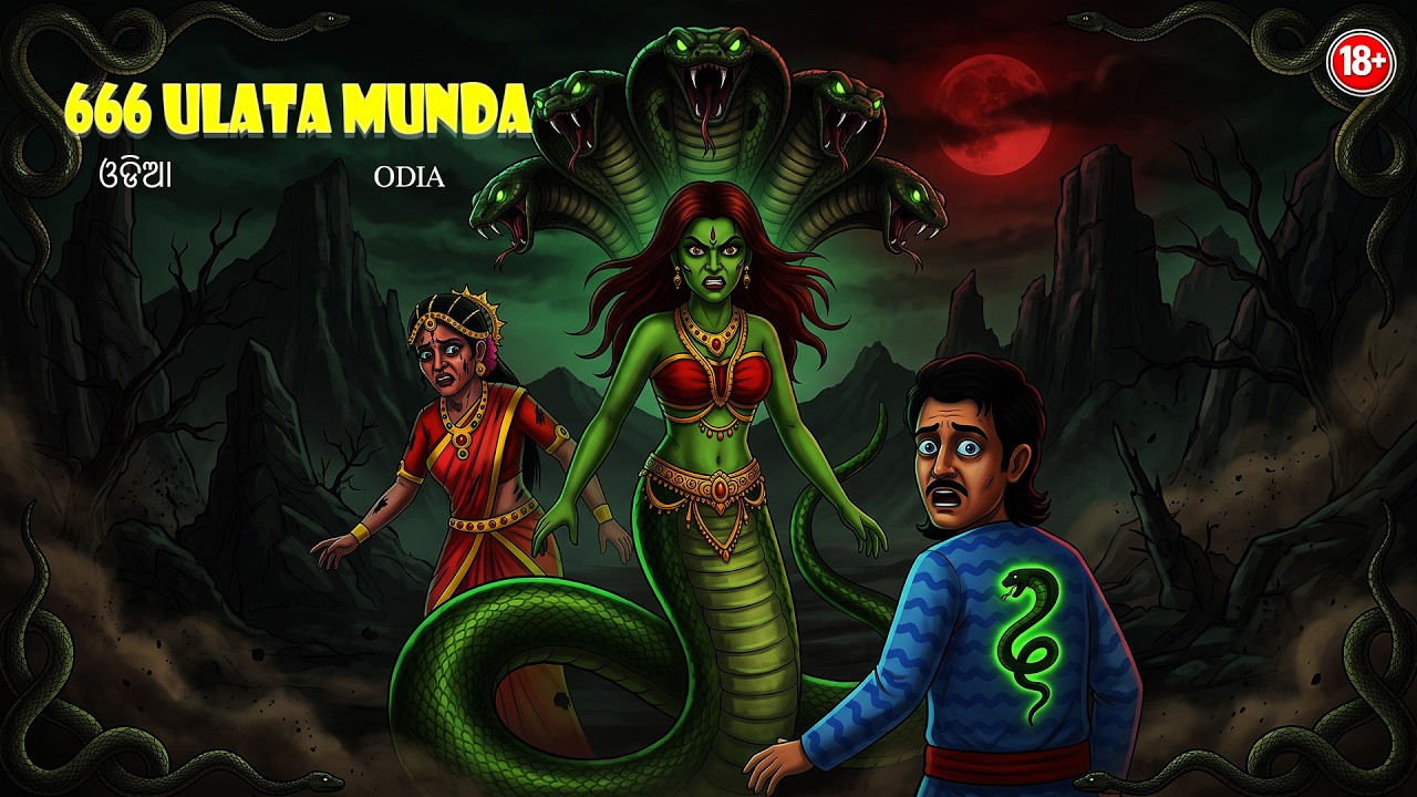 666 ଉଲଟା ମୁଣ୍ଡ - 666 ULATA MUNDA | AAIMA KAHANI | ODIA HORROR TALES | ODIA GAPA |