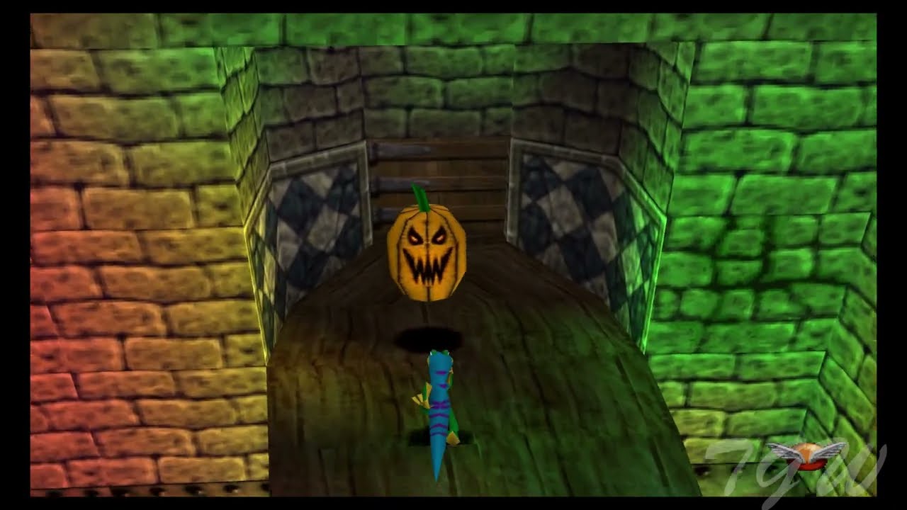 Gex 3D: Enter the Gecko (PS1) — прохождение — Frankensteinfeld