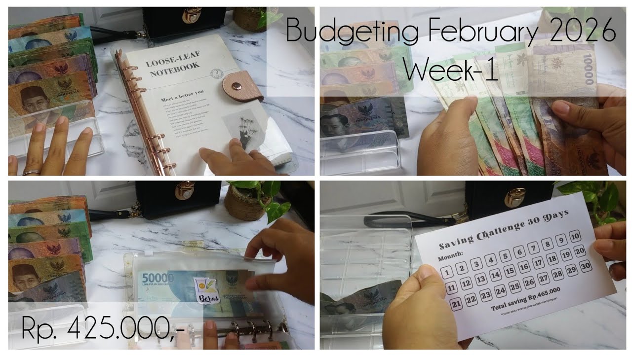 Budgeting February 2026 week-1 Tanggal 1-7