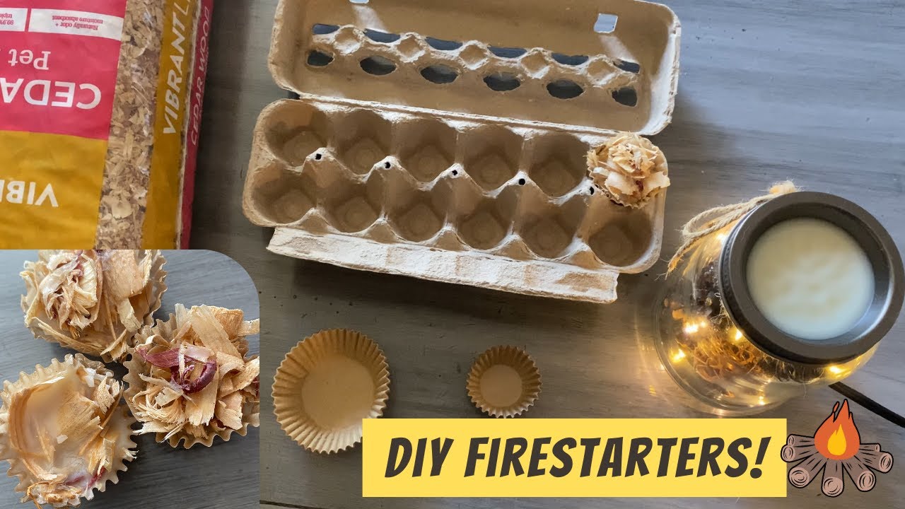 Never Buy Firestarters Again! How to Make DIY FireStarters Cheap