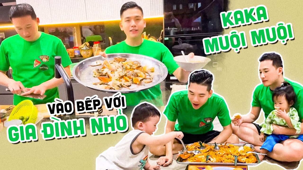 Cùng vào bếp với Gia Đình Nhỏ Ka Ka - Muội Muội