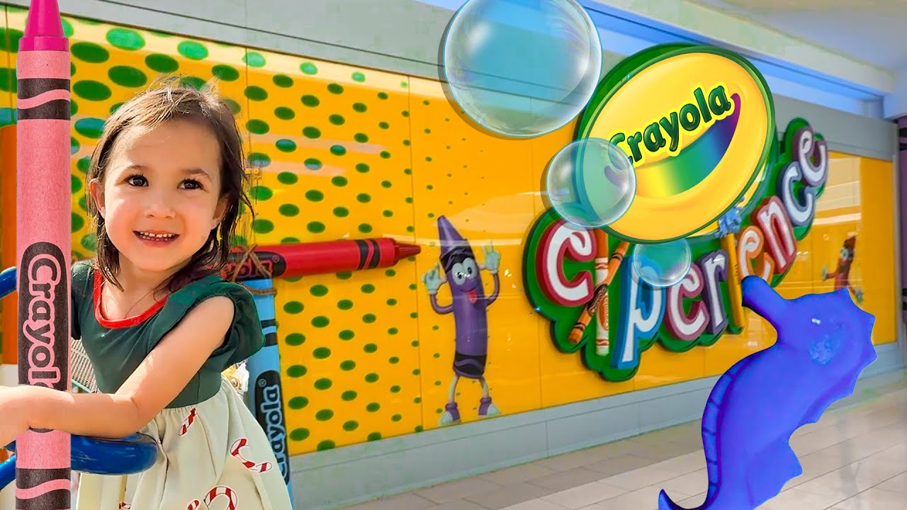 OAK makes SEAHORSE CRAYONS!! Crayon world Experience at Worlds Biggest Mall!!