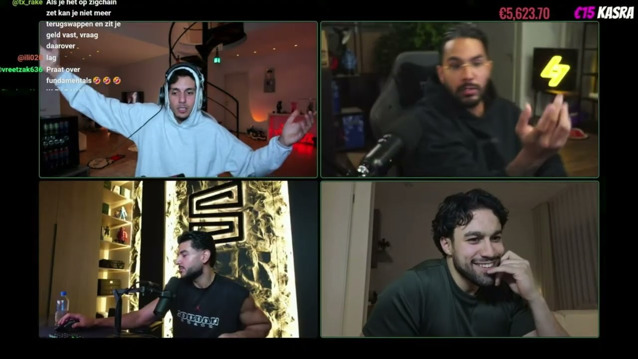 ISAE, Stasher, YK Fit, Leftlanepapi & Seko discussi&euml;ren over de ZIG coin 🪙💸