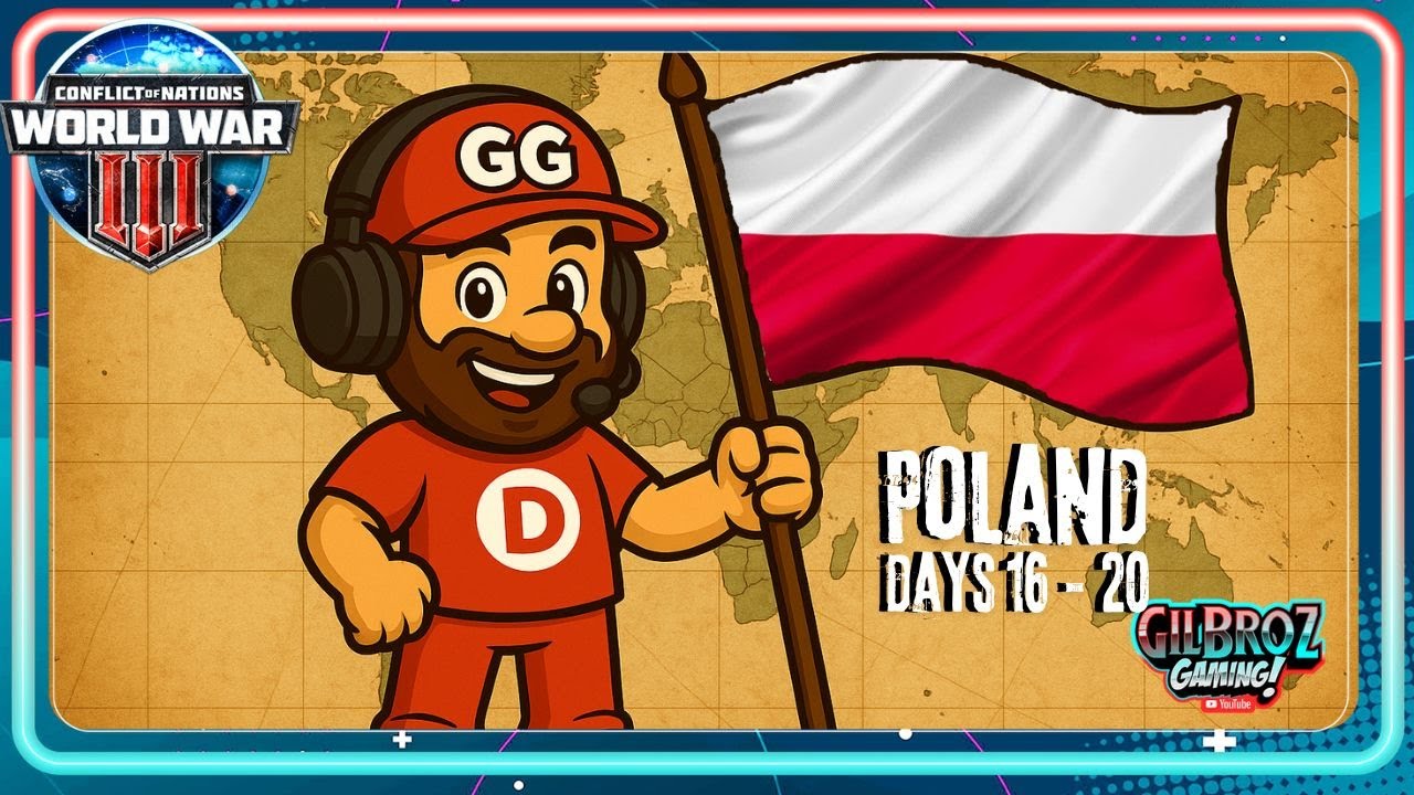 Conflict of Nations &ndash; POLAND in WW3! Days 16 - 20 (Full Playthrough)