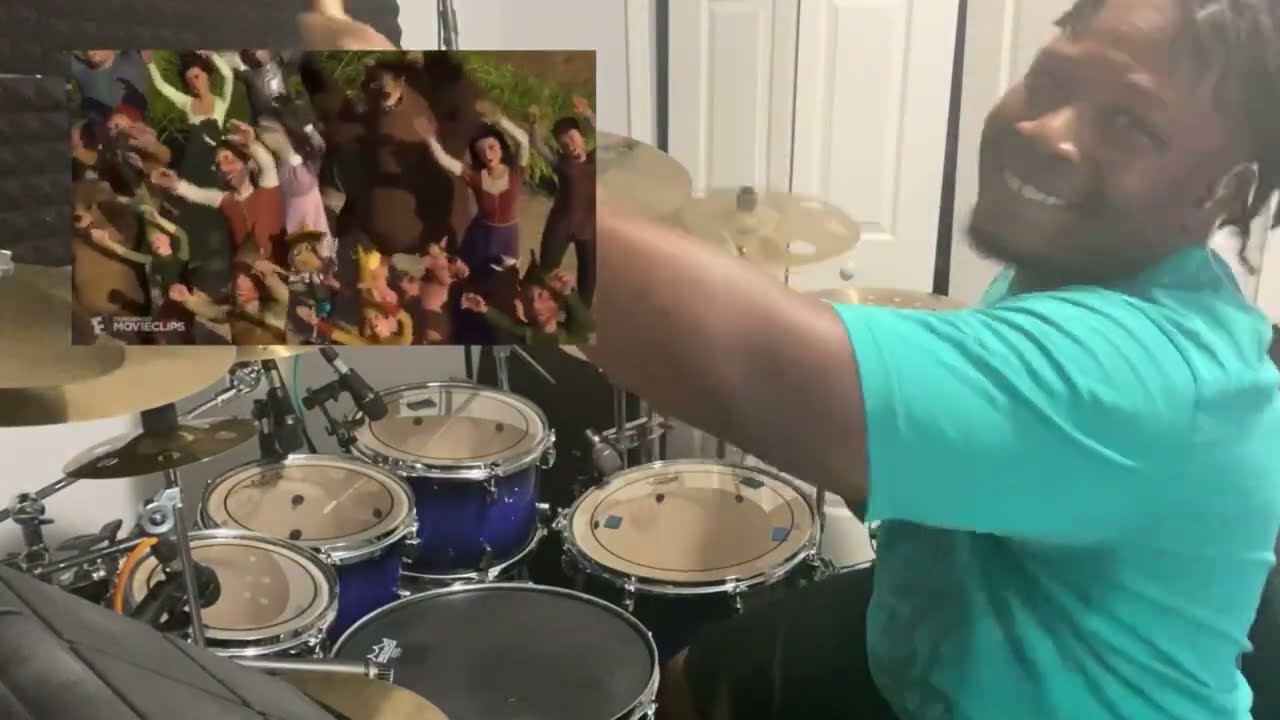 Shrek-I Believe Praise Break  🫏🤯🤯🔥🔥🥁🥁🏃🏾🎶🕺🏾💃🏽💃🏽🕺🏾Saints Production X T.j. McGee