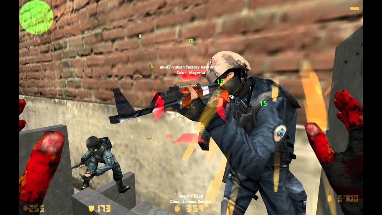 Counter-Strike 1.6: Zombie Base Builder Gameplay #4