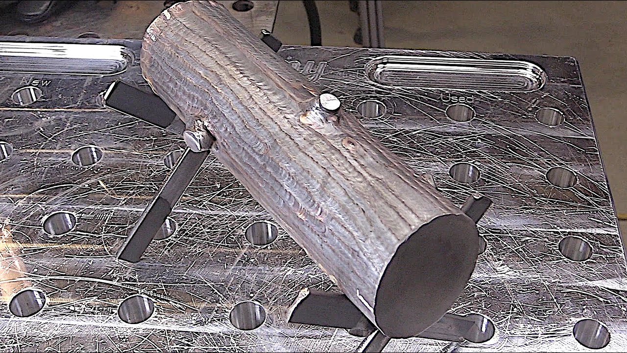 TIG Welding Project Padding Beads