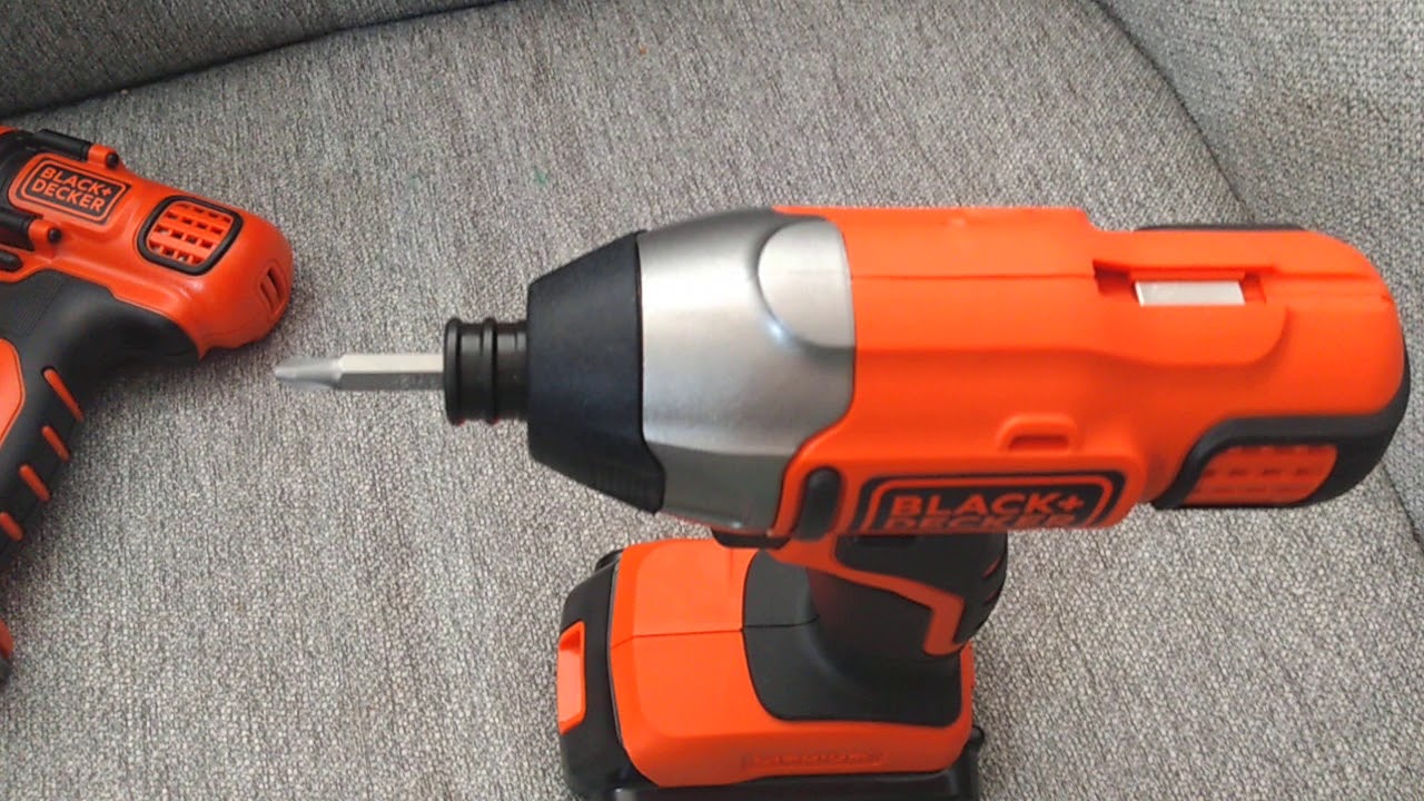 unboxing combo taladro black and decker y destornillador de impacto 20V