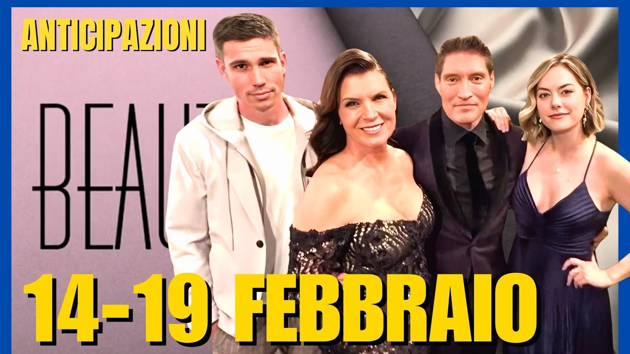 Beautiful anticipazioni 14-19 febbraio | Finn Spiazzato Tradisce Steffy al Matrimonio di Sheila