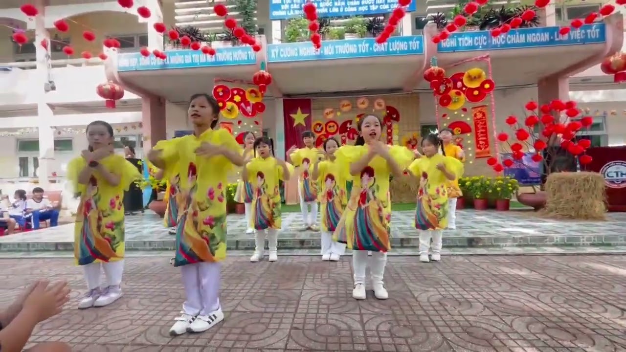 Hoạt động Hội thi Văn nghệ - Thời trang của trường Tiểu học Cái Tàu Hạ.