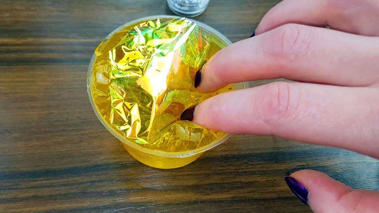 Slime transparent + Foiță unghii - FOIL SLIME