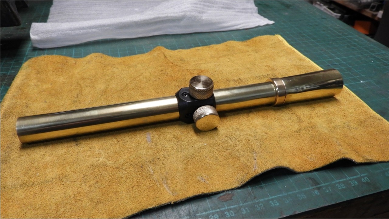 Making A Vintage Style Scope For The Reximex Lieva Air Rifle - Part One