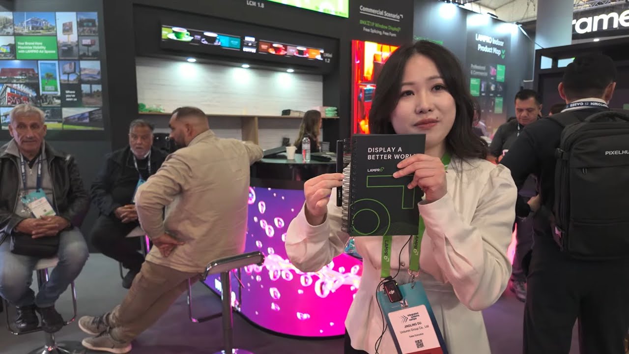 LAMPRO MIP vs SMD on camera: RN2/RNII rental cabinets, black LED contrast, 0.9mm pitch
