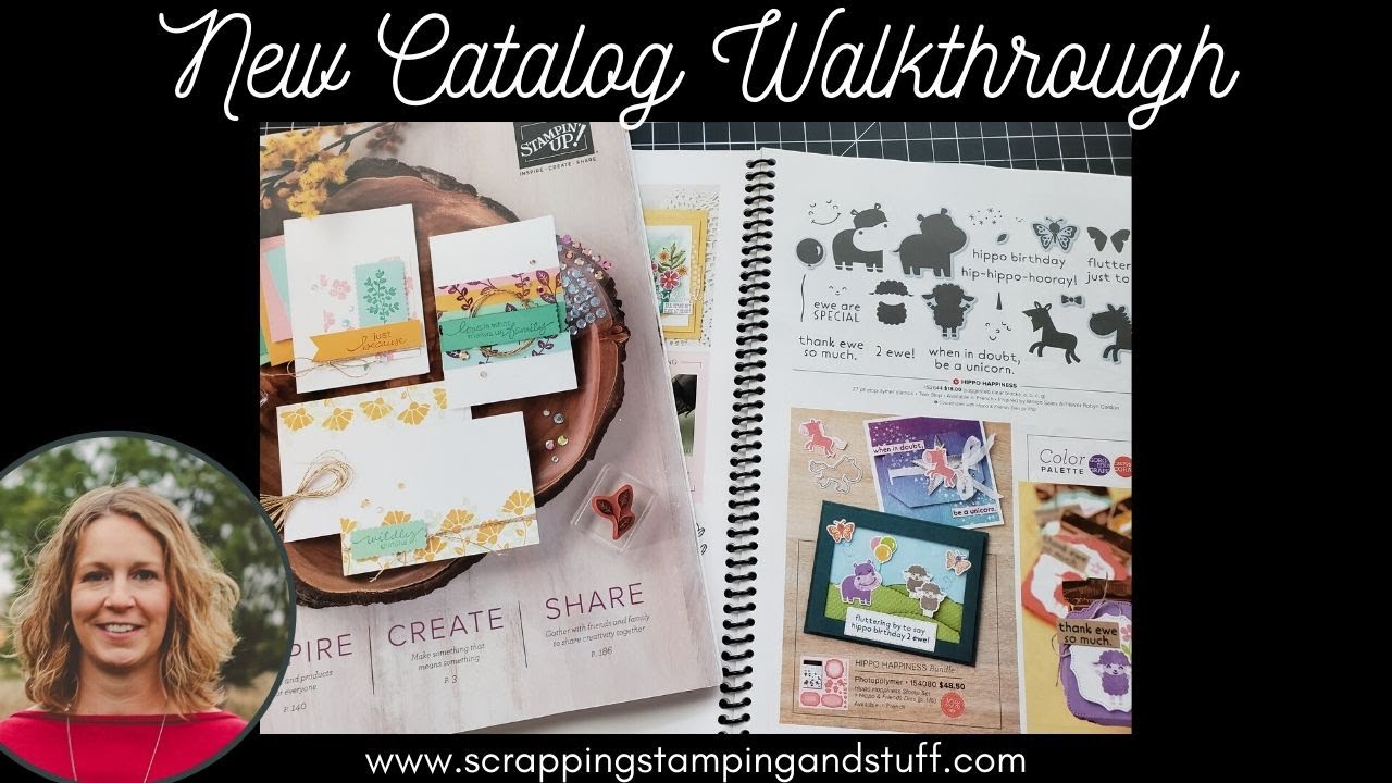 #112 Stampin Up New Catalog Walkthrough - See The New 2020-2021 Annual Catalog Up Close and Personal
