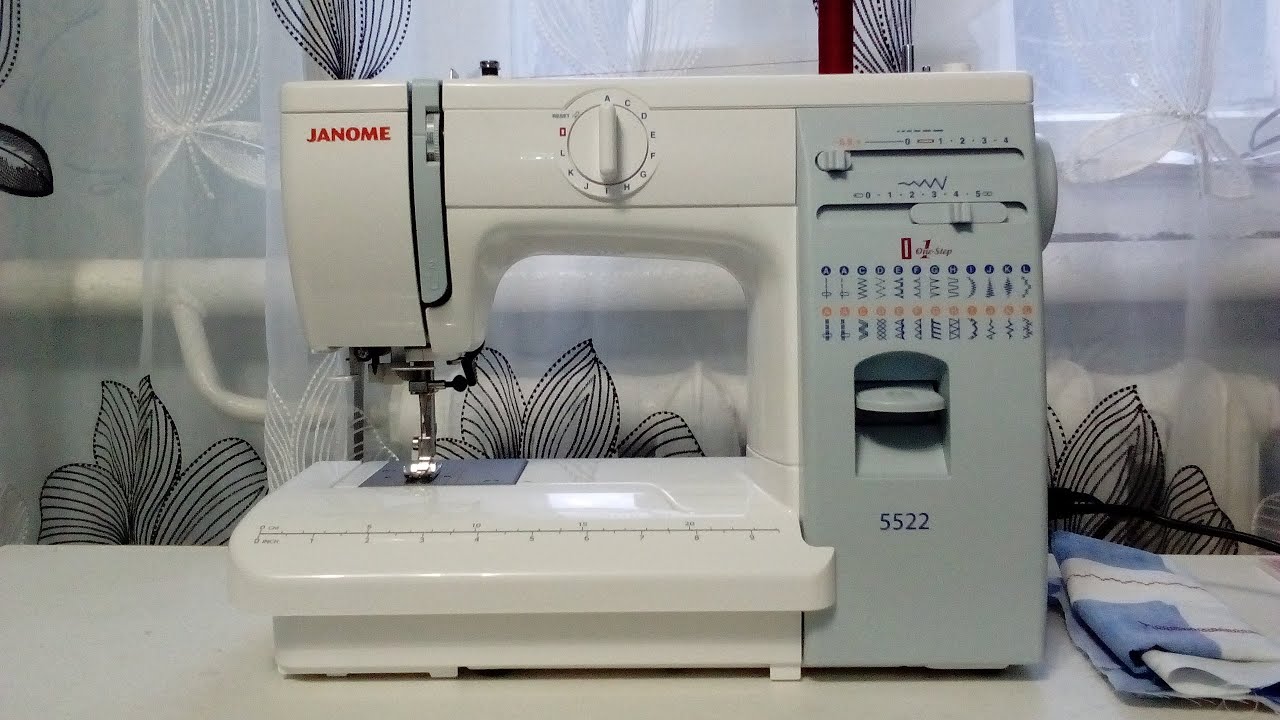 Швейная  машина -JANOME  - 5522 . Подарок  от любимого  мужчины.