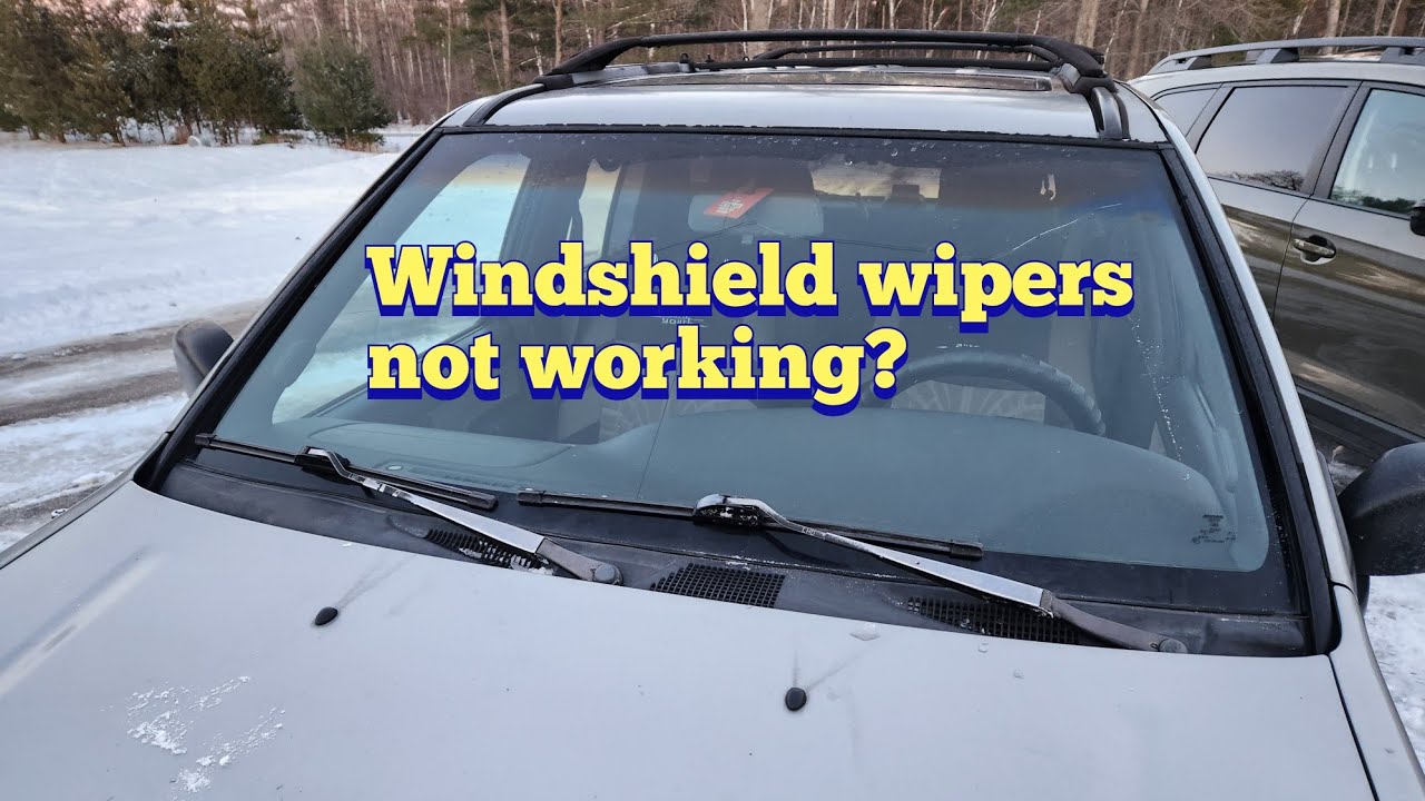 Fixing a Nissan Pathfinder windshield wipers that don't work
