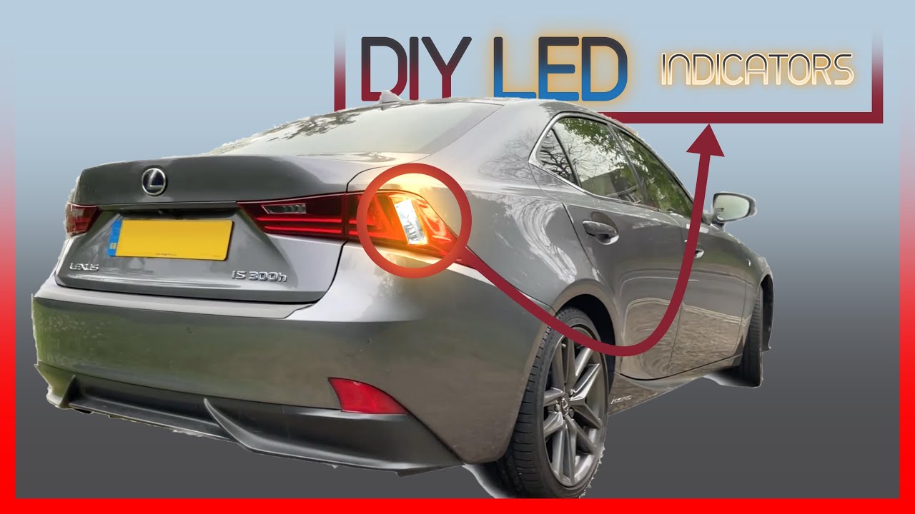 How To Install LED indicators on Lexus IS 3rd Gen