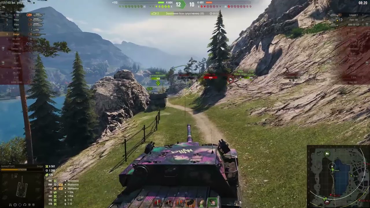 FV217 Badger крутезна борсукова перемога в Ласвіллі! Replays від підписника!