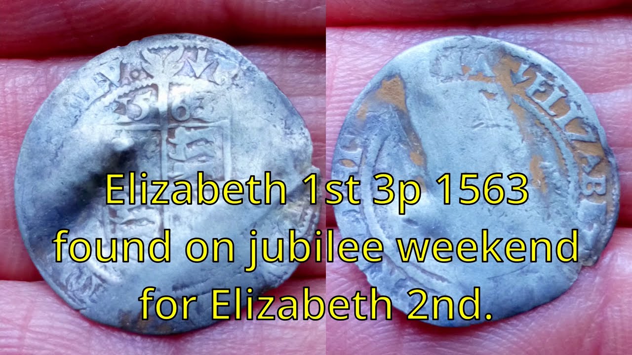 Elizabeth 1st silver hammered 3 pence 1563.