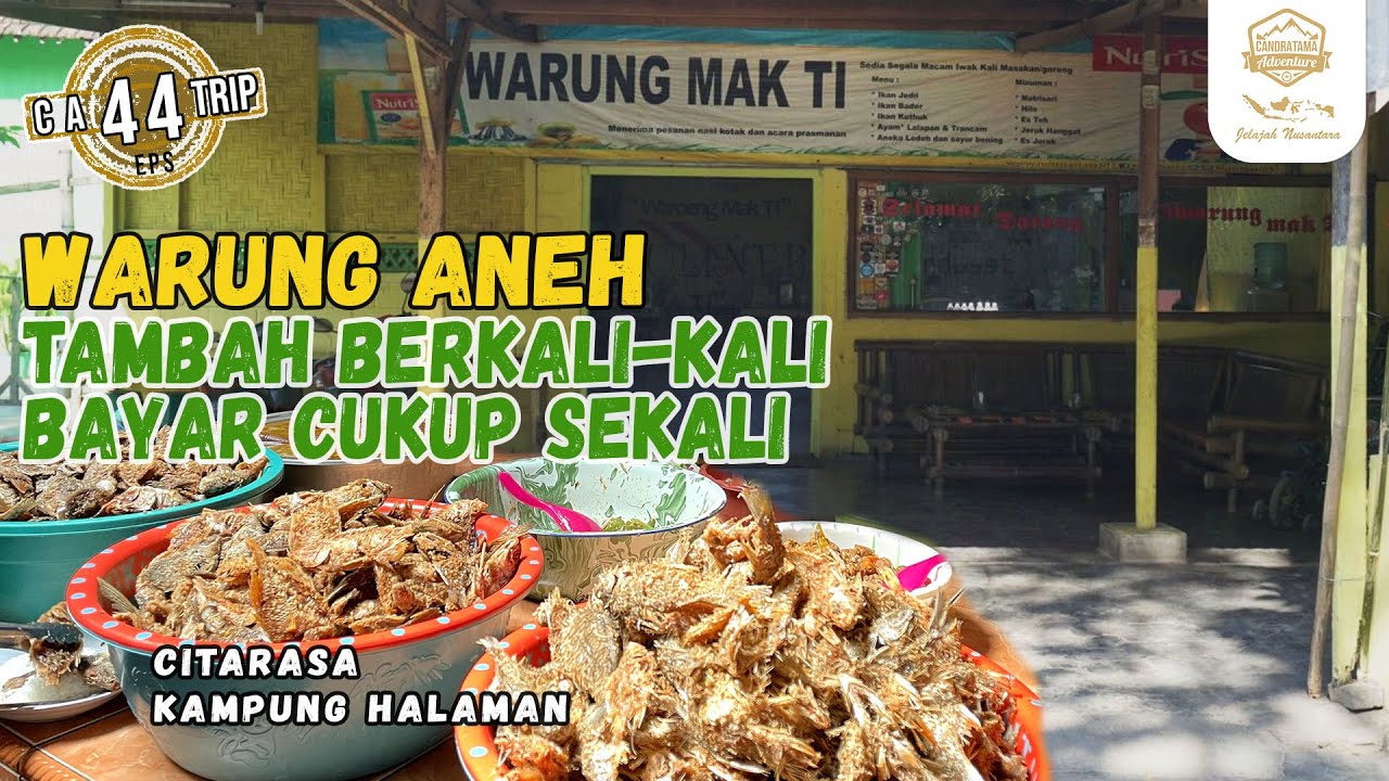 BERCAMPERVAN KE DESA MENCICIPI KULINER NUSANTARA KHAS PEDESAAN YANG NIKMAT SEKALI
