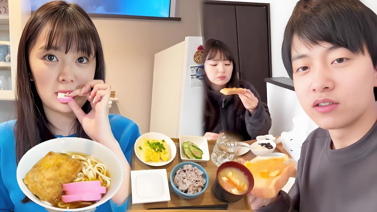 挑战跟着日本老婆麻琴吃一次一日三餐！挑战成功，希望不要再有下一次了 【在东京的四川人】