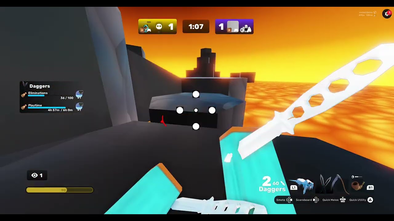 playing rivals with my friend