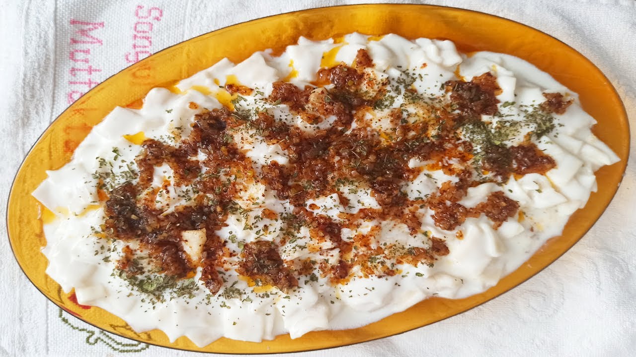 Yaprak Mantı Tarifi - Yalancı Mantı - Boş Mantı Nasıl Yapılır