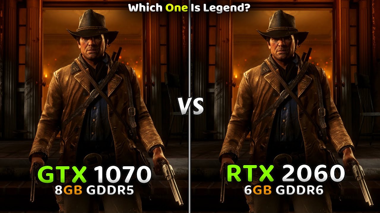 GTX 1070 vs RTX 2060 Test In 1080p With 9 Games🔥