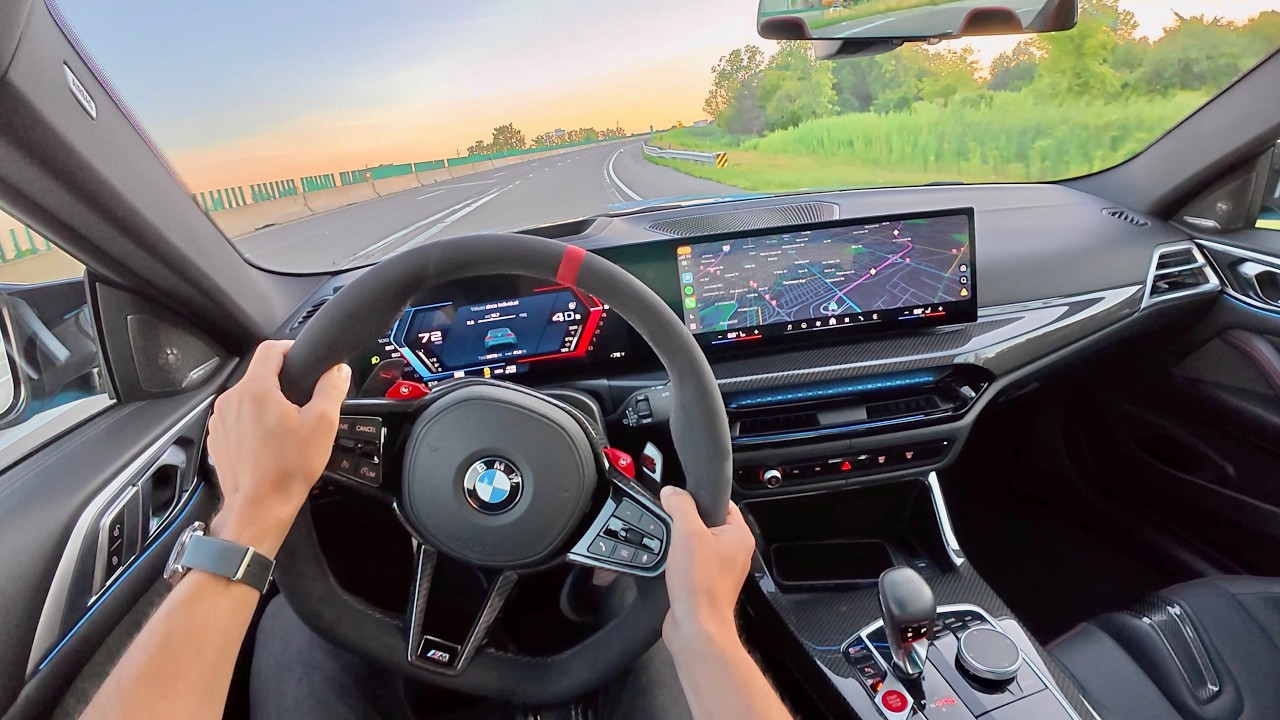 2025 BMW M4 CS - POV Driving Impressions