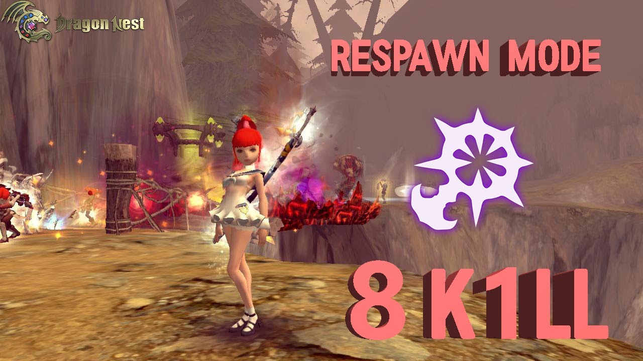 Smasher PVP Respawn Mode POV (8 K1LL) #3 - Dragon Nest Sea