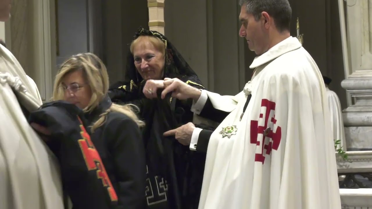 Cerimonia di Investitura di Cavalieri e Dame dell'Ordine del Santo Sepolcro