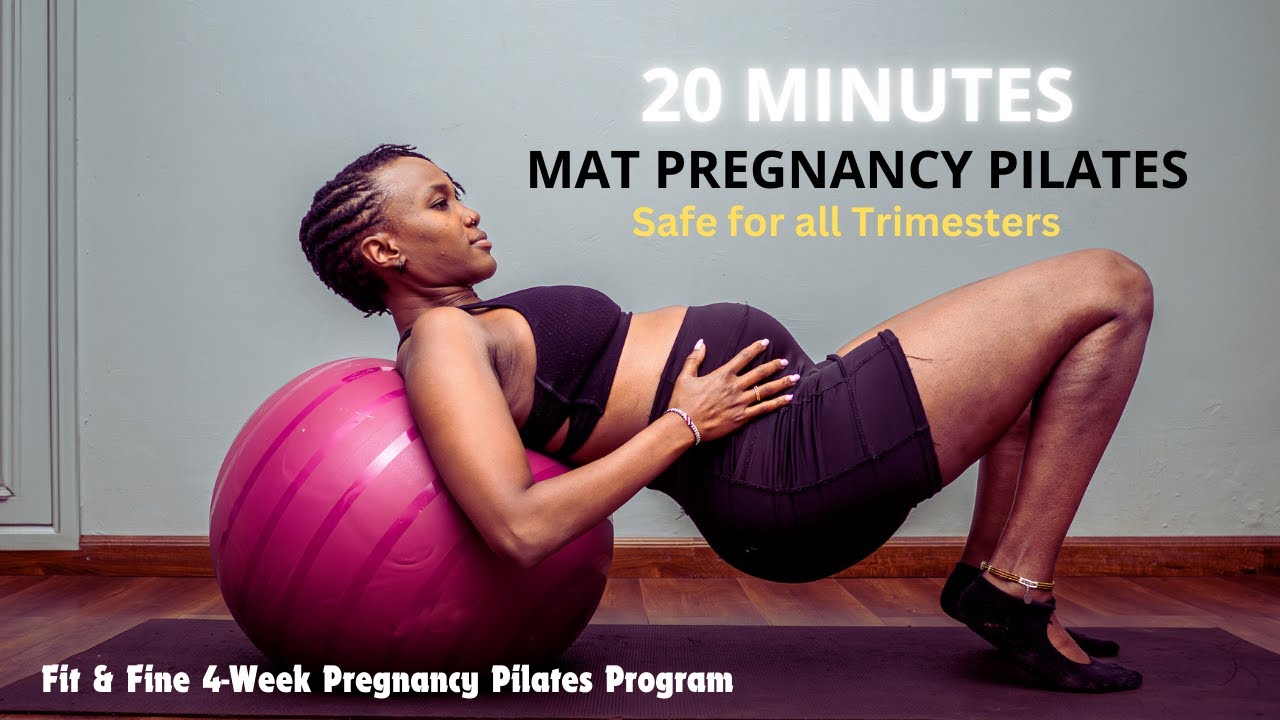 Week 1: Pregnancy Pilates For A Fit & Toned Pregnancy (20-Min Prenatal Pilates Class)
