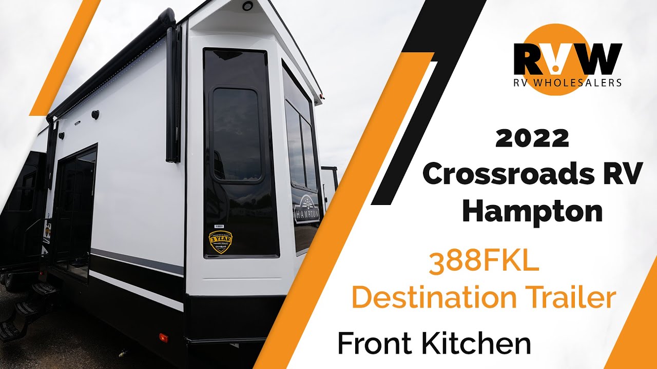2022 Hampton 388FKL Destination Trailer Walk-Through