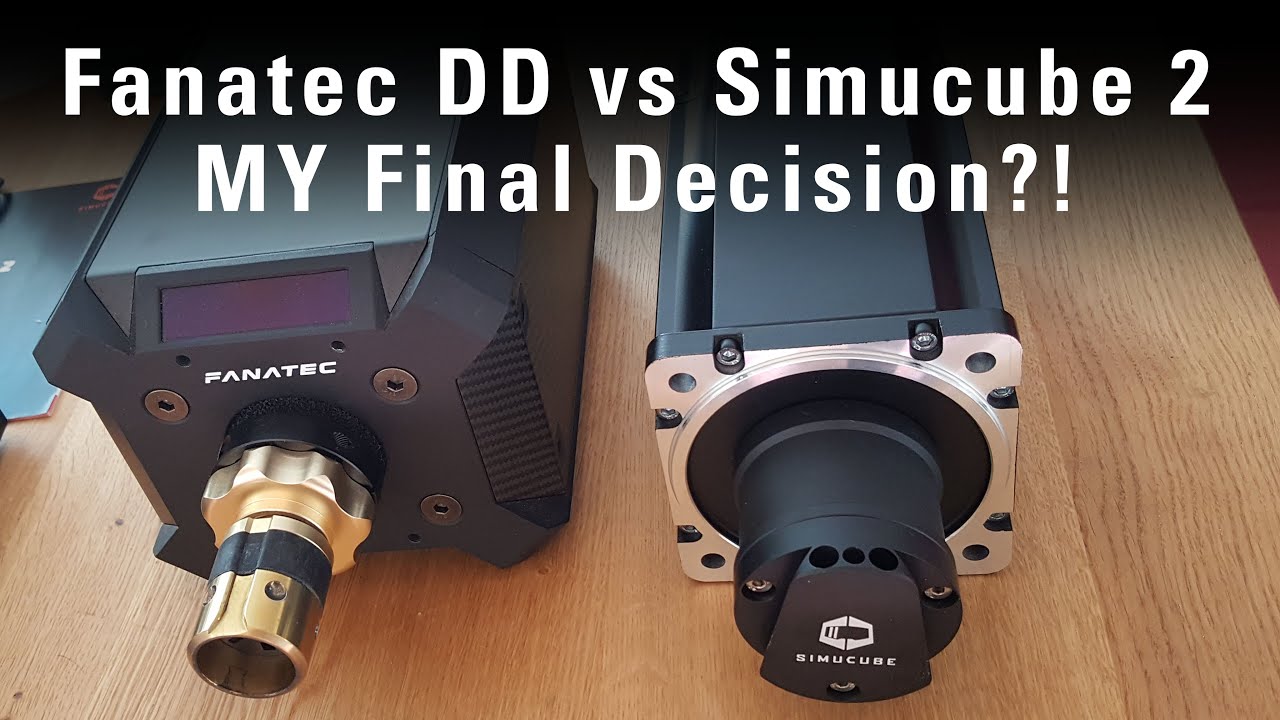 Fanatec DD vs Simucube 2 (Ultimate) - Meine Finale Entscheidung!